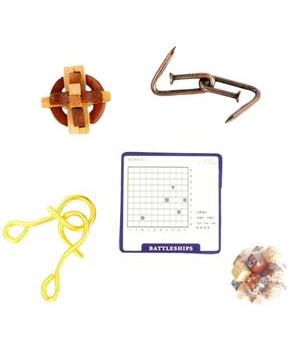 Ancient Civilization Brainteaser Puzzle Set of 5