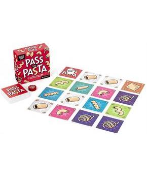Pass The Pasta | Family Board Game of Strategy and Shape Collection