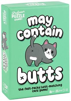 May Contain Butts - Race to React in This Fast-paced Butt-Matching Card Game!