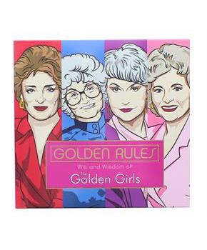 Golden Rules Wit and Wisdom of The Golden Girls Hardcover Book