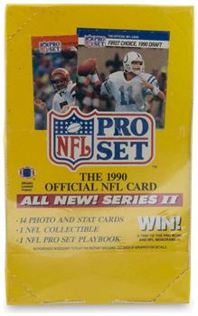 NFL 1990 Pro Set Series 2 Sealed Box | 36 Packs