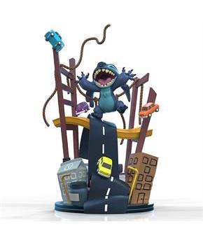 Disney Stitch Visits San Francisco Q-Fig Max Elite Figure Diorama