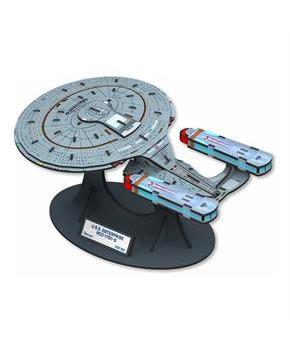 Star Trek Qraftworks PuzzleFleet | USS Enterprise D NCC-1701-D