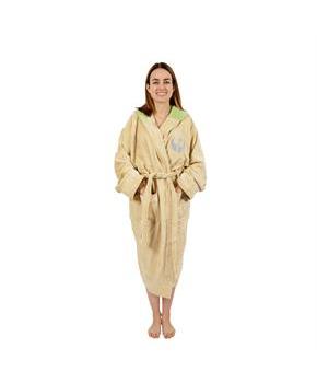 Star Wars Yoda Unisex Hooded Bathrobe for Adults