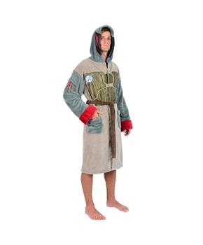 Star Wars Boba Fett Hooded Bathrobe for Men/Women | One Size Fits Most Adults