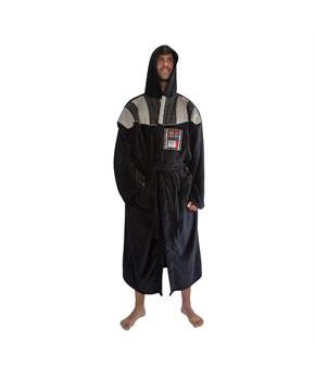 Star Wars Darth Vader Uniform Hooded Bathrobe For Adults | Big And Tall XXL