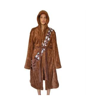 Star Wars Chewbacca Hooded Bathrobe for Adults | One Size Fits Most