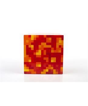 Minecraft Lava Block LED Mood Light | Minecraft Mood Lighting | 6 Inches Tall