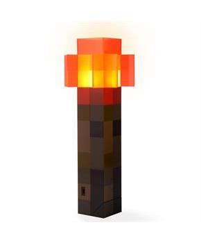 Minecraft Redstone Torch Lamp Nightlight | 12.6 Inch LED Costume Cosplay Light