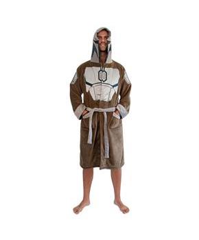 Star Wars: The Mandalorian Bounty Hunter Bathrobe for Adults