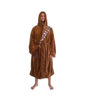 Star Wars Chewbacca Hooded Bathrobe For Adults | Big And Tall XXL