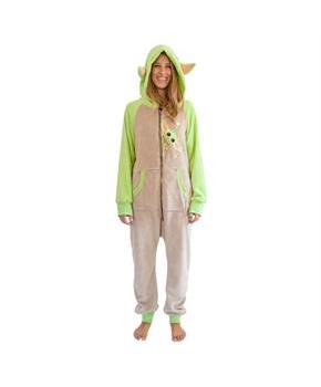 Star Wars: The Mandalorian Grogu "The Child" Womens Onesie Costume