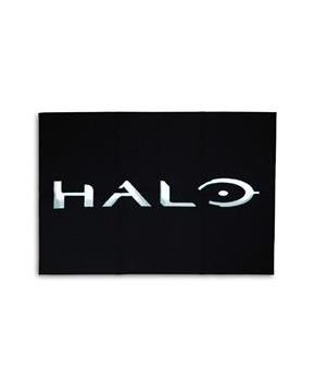 HALO Black Logo Rectangular Area Rug | 36 x 52 Inches