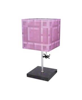 Minecraft Nether Portal Desk Lamp with Ender Dragon Pull