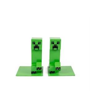 Minecraft 6-Inch Creeper Bookends | Set of 2