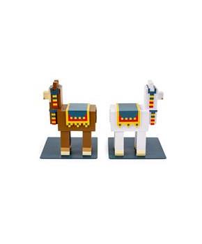 Minecraft 6-Inch Llama Bookends | Set of 2