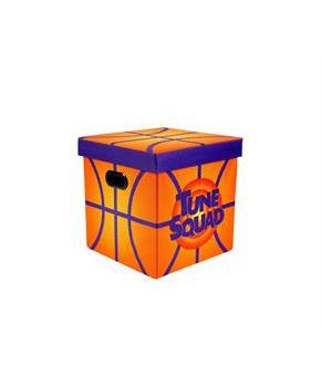 Space Jam: A New Legacy Orange Storage Bin Cube Organizer with Lid | 15 Inches
