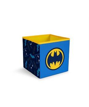 DC Comics Batman Logo Storage Bin Cube Organizer | 11 Inches