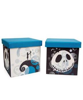 Disney The Nightmare Before Christmas Jack & Sally Storage Bins | Set of 2
