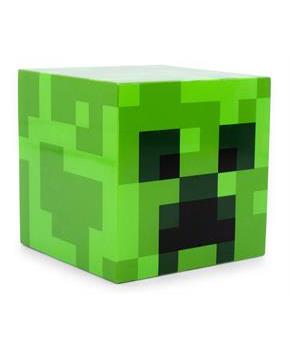 Minecraft Green Creeper Plug-In Nightlight with Auto Dusk to Dawn Sensor