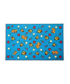 Minecraft Peaceful Printed Area Rug | 60 x 39 Inches