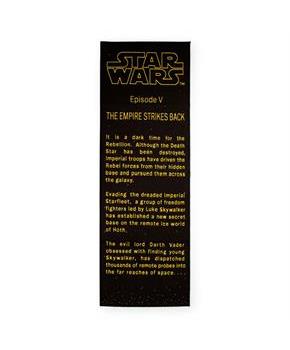Star Wars: The Empire Strikes Back Title Crawl Printed Area Rug | 27 x 77 Inches