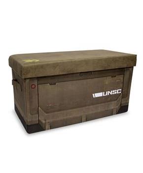 HALO Ammo Crate Collapsible Storage Bin Chest Organizer w/ Lid | 24 x 12 Inches