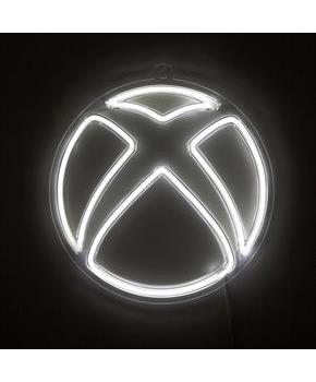 Xbox Logo LED White Neon Wall Light Sign | 10 Inches Tall