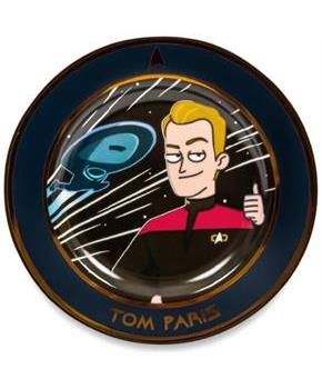 Star Trek: Lower Decks Tom Paris Commemorative Souvenir Plate | 8 Inches
