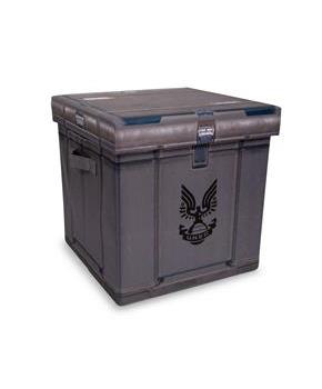 HALO Ammo Crate Storage Bin Cube Organizer with Lid | 15 Inches