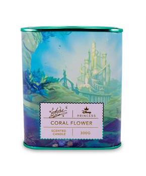 Disney Princess Home Collection 11-Ounce Scented Tea Tin Candle | Ariel
