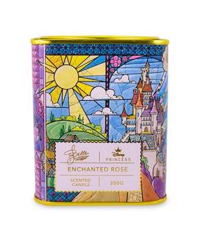 Disney Princess Home Collection 11-Ounce Scented Tea Tin Candle | Belle