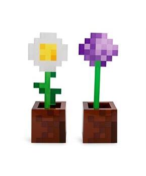 Minecraft Daisy and Allium Flower Pot Mood Lights | Set of 2