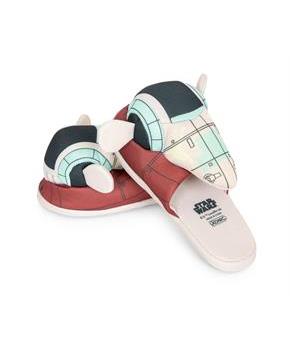 Star Wars Boba Fett Firespray Gunship Unisex Slippers for Adults