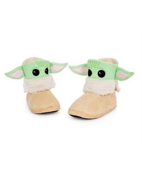 Star Wars: The Mandalorian Grogu Women's Boot Slippers