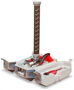 Marvel Mighty Thors Hammer Mjolnir 91-Piece Tool Set | All-In-One Kit