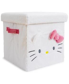 Sanrio Hello Kitty 13 x 13 Inch Plush Storage Cube