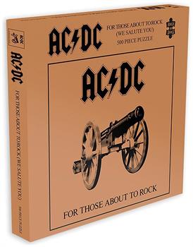 AC/DC For Those About To Rock 500 Piece Jigsaw Puzzle
