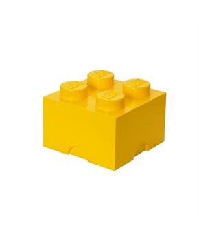 LEGO Storage Brick 4, Bright Yellow