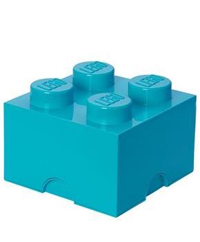 LEGO Storage Brick 4, Medium Azur