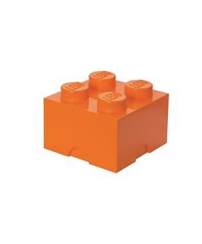 LEGO Storage Brick 4, Bright Orange