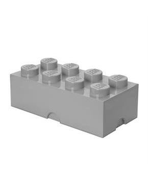LEGO Storage Brick 8, Stone Grey