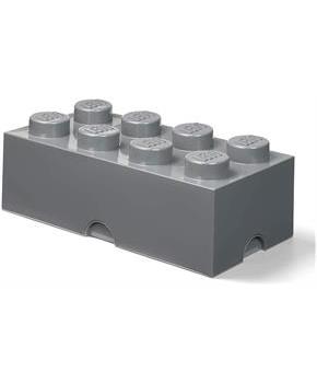 LEGO Storage Brick 8 | Dark Stone Grey