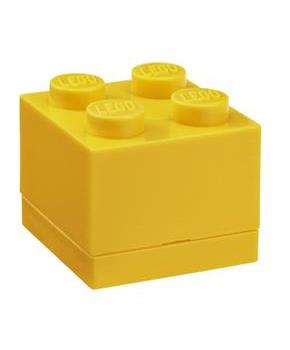 LEGO Mini Box 4, Bright Yellow