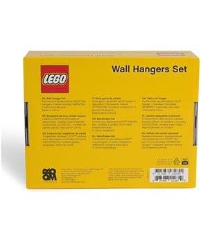 LEGO Wall Hanger Set | White | Black | Grey