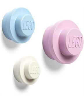LEGO Wall Hanger Set | Pink | Blue | White