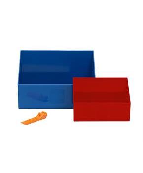 LEGO Brick 2 Piece Scooper Set | Blue & Red