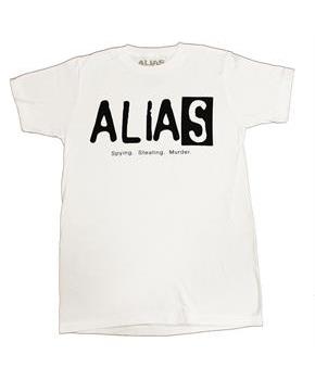 Alias Logo Men's White T-Shirt