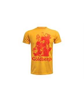 The Goldbergs Cast Adult Yellow T-Shirt