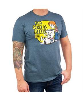 Schoolhouse Rock! "I'm Just A Bill" Men's Grey T-Shirt